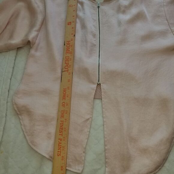 Anthropologie | Hei Hei Silky Tie Cropped Jacket/top small - Picture 6 of 16